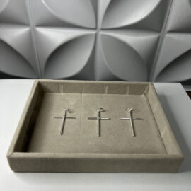 Pingente Cruz Palito Média em Prata 925