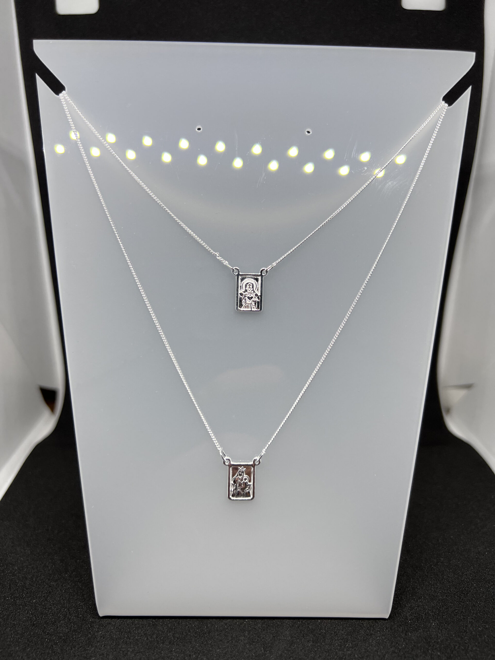 Escapulário grumet tradicional em prata 925