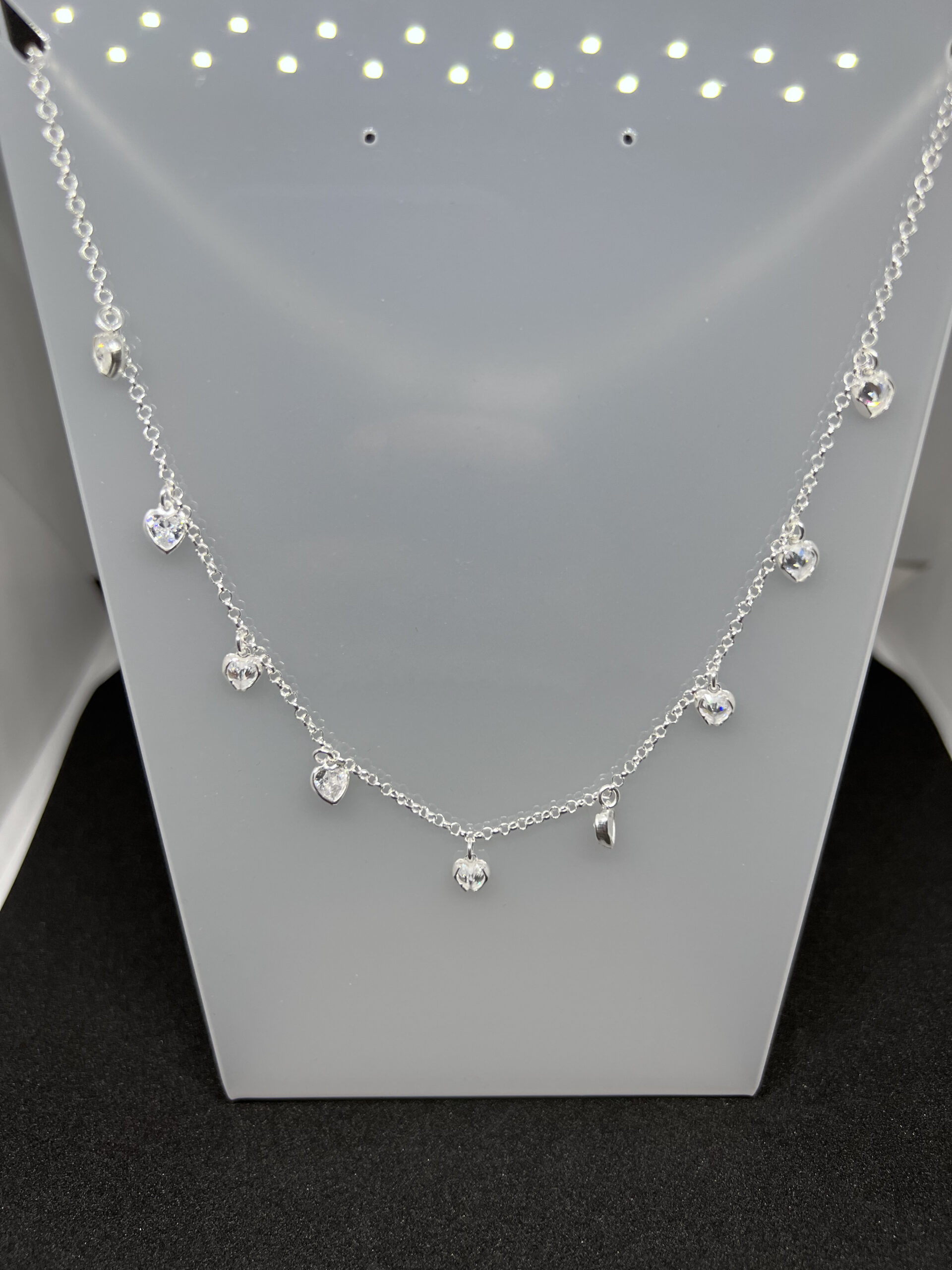 Chocker Zircônia coração