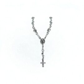 Pulseira Terço em prata 925